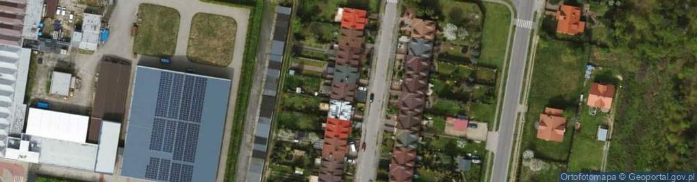 Zdjęcie satelitarne Piękna ul.