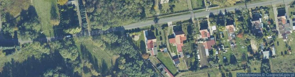 Zdjęcie satelitarne Piastowska ul.