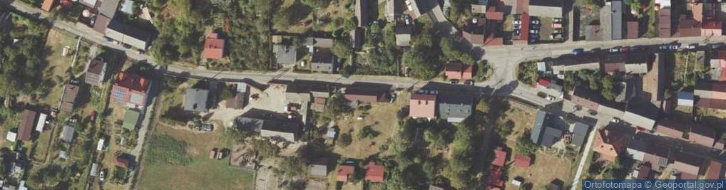 Zdjęcie satelitarne Piaski ul.