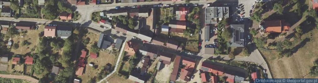 Zdjęcie satelitarne Piaski ul.