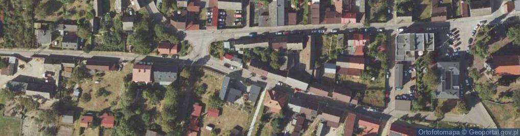 Zdjęcie satelitarne Piaski ul.