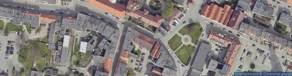 Zdjęcie satelitarne Piastowska ul.