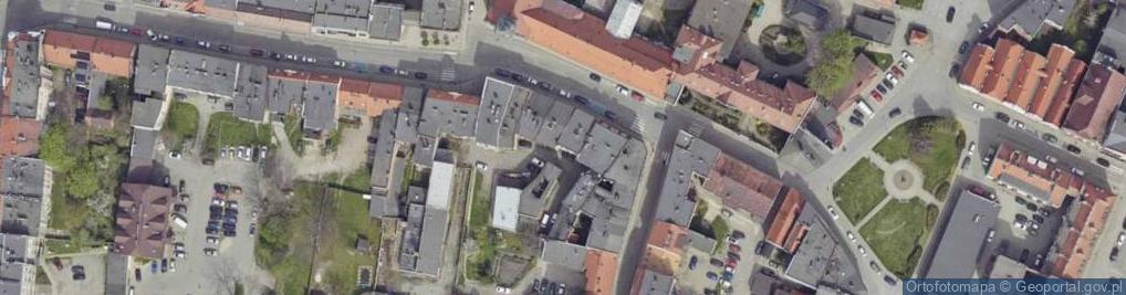Zdjęcie satelitarne Piastowska ul.