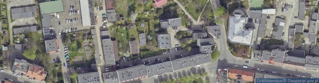 Zdjęcie satelitarne Piastowska ul.