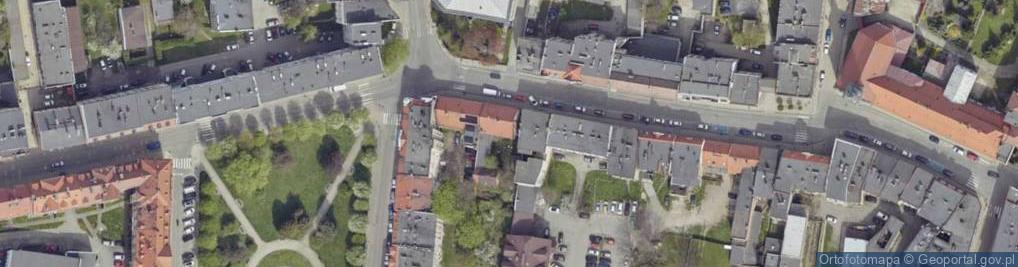 Zdjęcie satelitarne Piastowska ul.