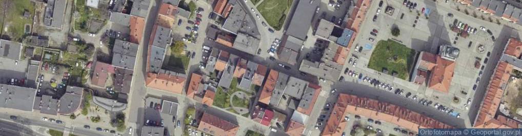 Zdjęcie satelitarne Piastowska ul.