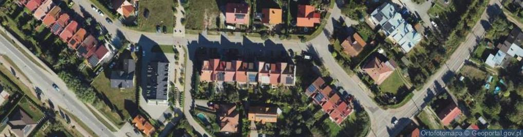 Zdjęcie satelitarne Piastowska ul.