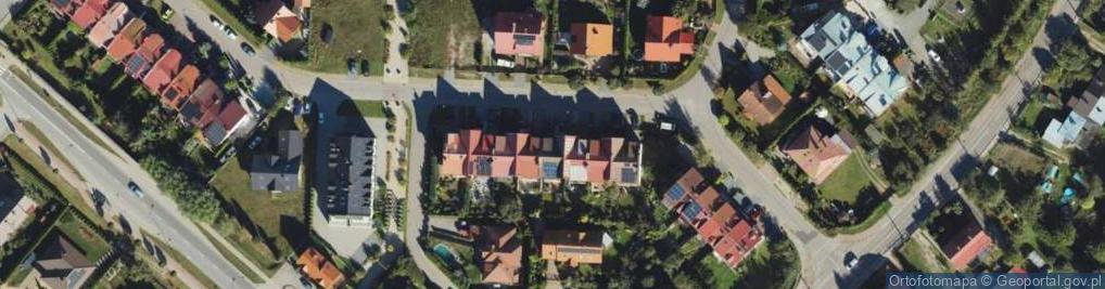 Zdjęcie satelitarne Piastowska ul.