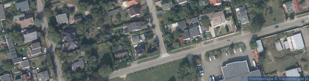 Zdjęcie satelitarne Piaskowa ul.