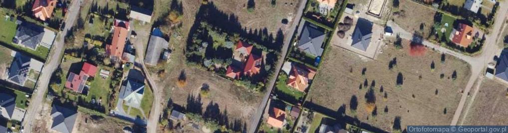 Zdjęcie satelitarne Piękna ul.