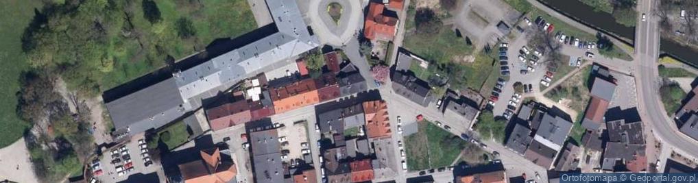 Zdjęcie satelitarne Piwowarska ul.