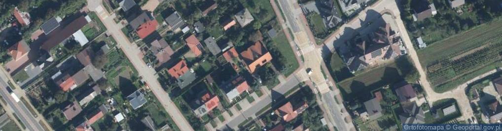 Zdjęcie satelitarne Piękna ul.