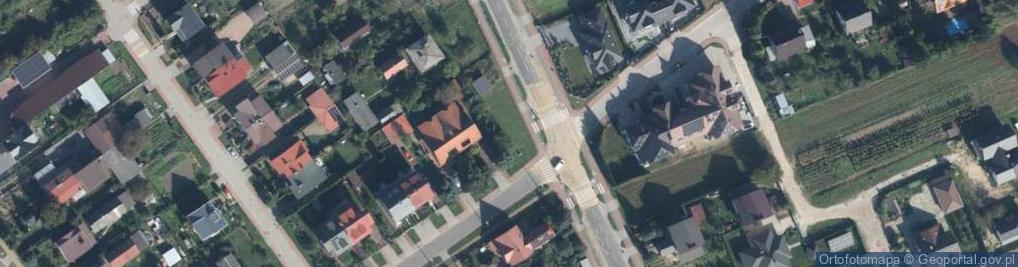 Zdjęcie satelitarne Piękna ul.