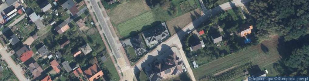 Zdjęcie satelitarne Piękna ul.