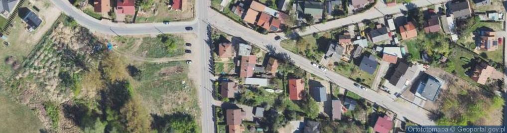 Zdjęcie satelitarne Piaskowa ul.