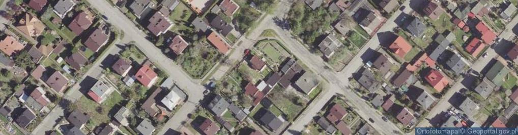 Zdjęcie satelitarne Piękna ul.