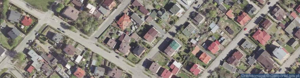 Zdjęcie satelitarne Piękna ul.