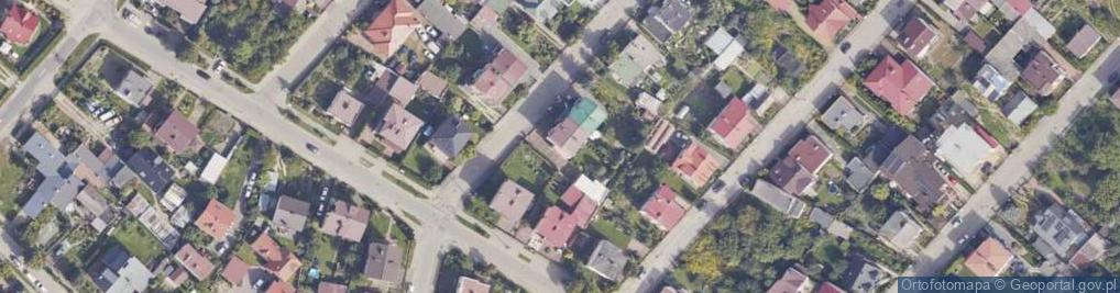 Zdjęcie satelitarne Piękna ul.