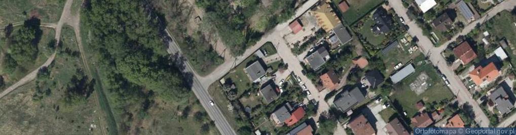 Zdjęcie satelitarne Piastowska ul.
