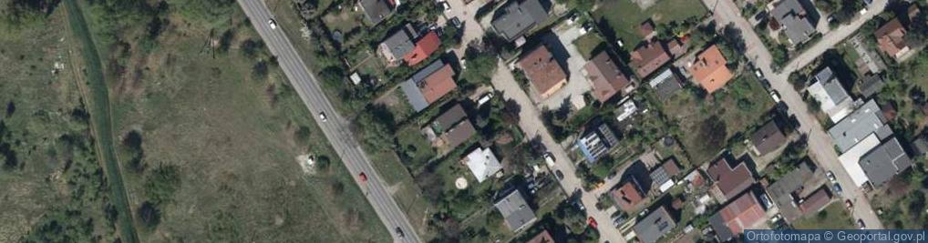Zdjęcie satelitarne Piastowska ul.