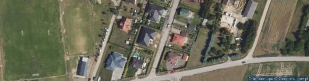 Zdjęcie satelitarne Piękna ul.