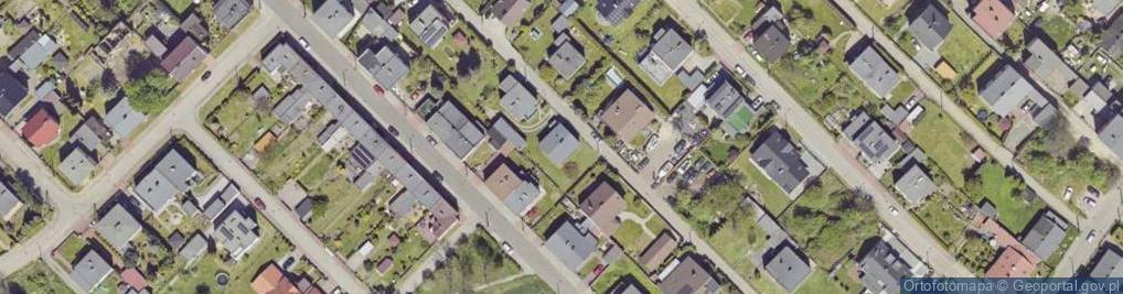 Zdjęcie satelitarne Piastowska ul.