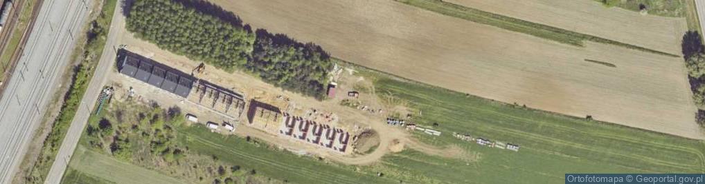 Zdjęcie satelitarne Pistacjowa ul.