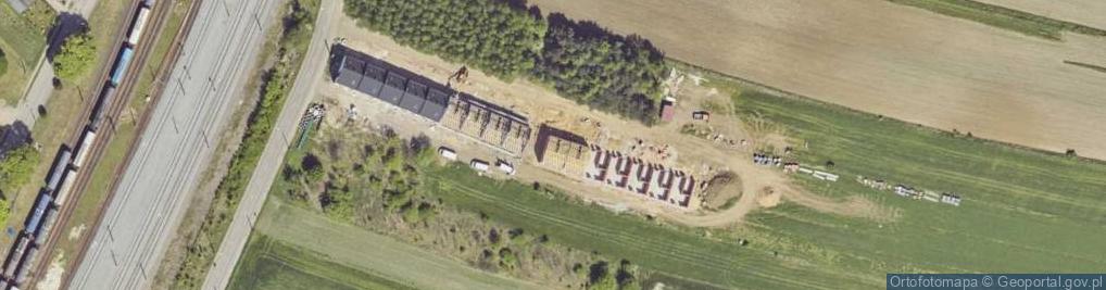 Zdjęcie satelitarne Pistacjowa ul.