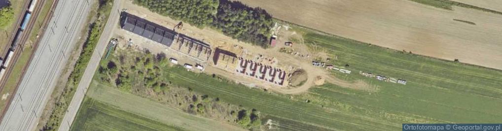 Zdjęcie satelitarne Pistacjowa ul.