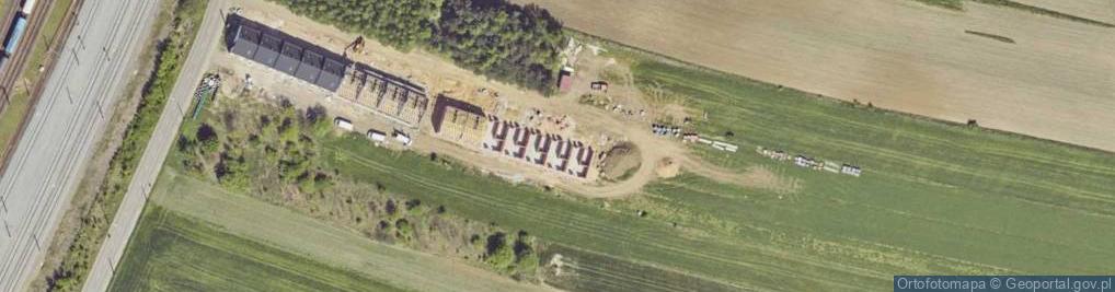 Zdjęcie satelitarne Pistacjowa ul.