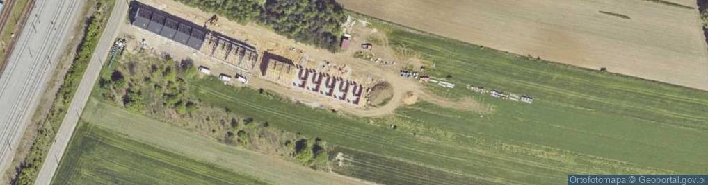 Zdjęcie satelitarne Pistacjowa ul.