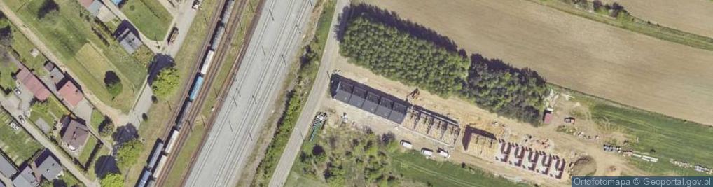 Zdjęcie satelitarne Pistacjowa ul.