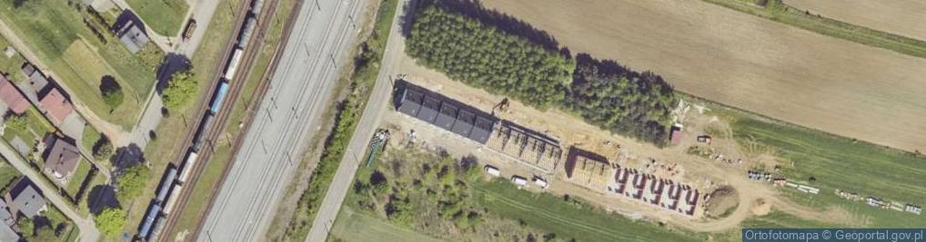 Zdjęcie satelitarne Pistacjowa ul.