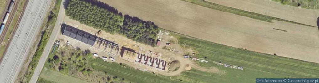 Zdjęcie satelitarne Pistacjowa ul.