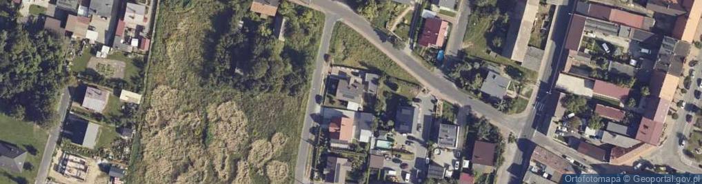 Zdjęcie satelitarne Piaskowa ul.