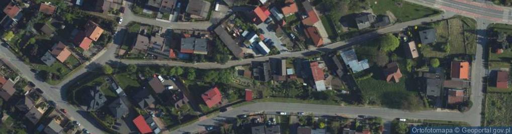 Zdjęcie satelitarne Piaskowa ul.
