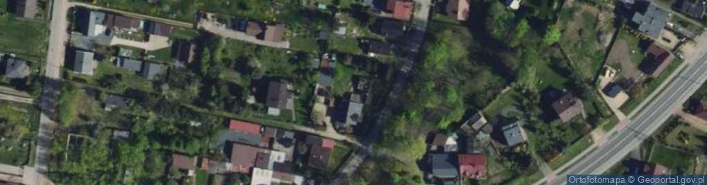 Zdjęcie satelitarne Piaskowa ul.