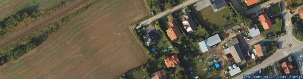 Zdjęcie satelitarne Piękna ul.