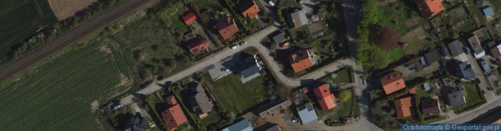 Zdjęcie satelitarne Piękna ul.