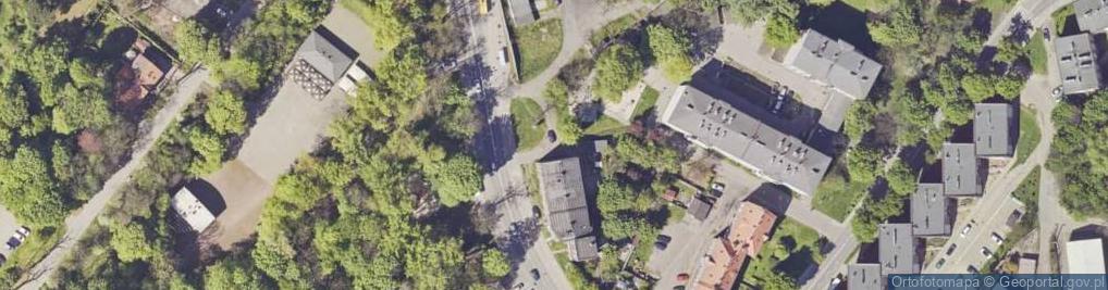 Zdjęcie satelitarne Piastowska ul.