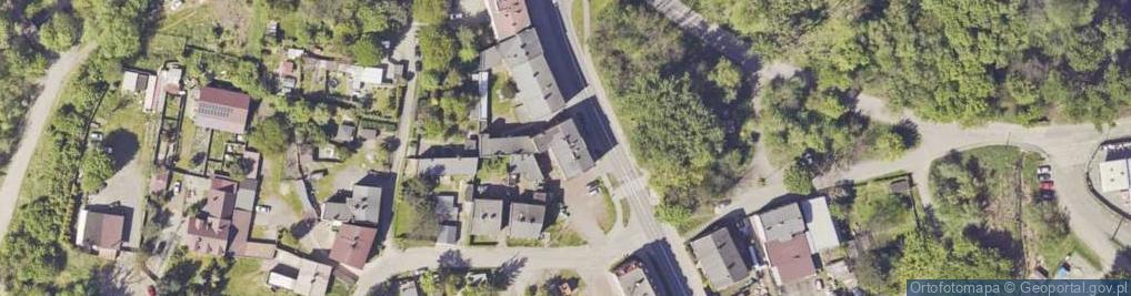 Zdjęcie satelitarne Piastowska ul.