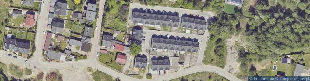 Zdjęcie satelitarne Pitloków Stefanii i Emanuela ul.