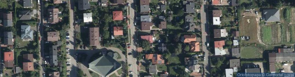 Zdjęcie satelitarne Piaskowa ul.