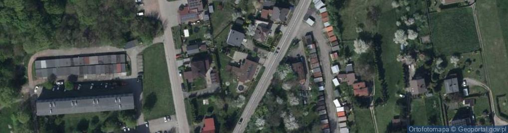 Zdjęcie satelitarne Piecowska ul.