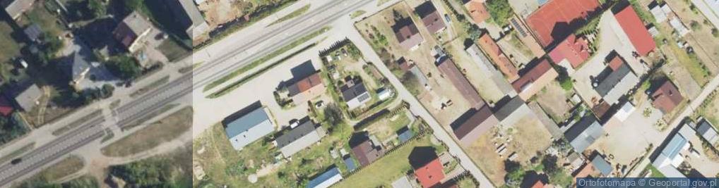 Zdjęcie satelitarne Piaskowa ul.