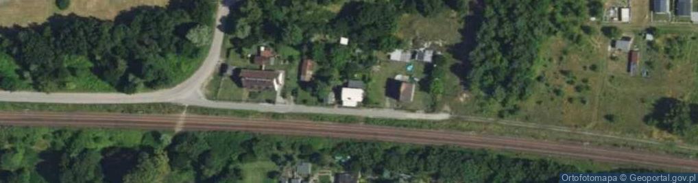 Zdjęcie satelitarne Piaskowa ul.