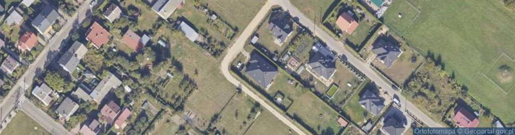 Zdjęcie satelitarne Piękna ul.