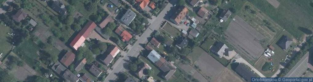 Zdjęcie satelitarne Piastów Śląskich ul.