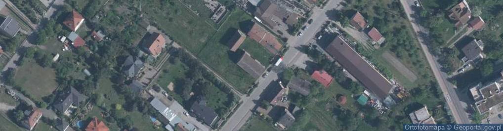 Zdjęcie satelitarne Piastów Śląskich ul.