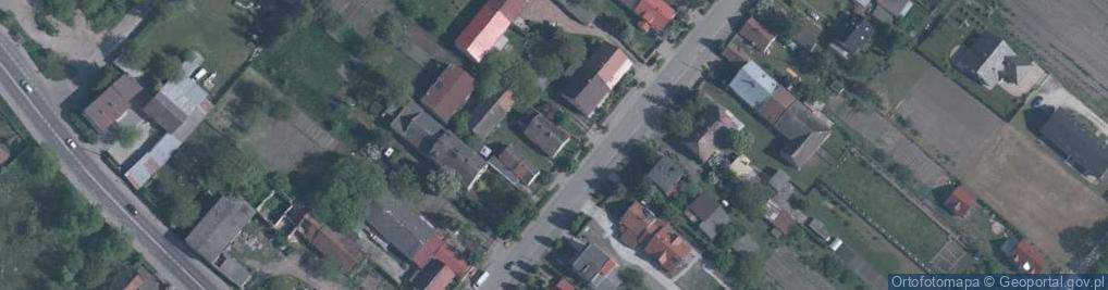 Zdjęcie satelitarne Piastów Śląskich ul.